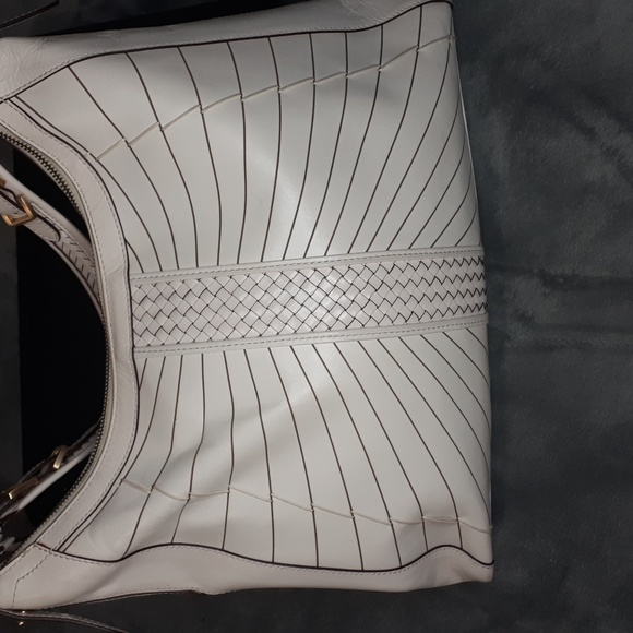 Cole Haan~Huarache Square Woven Hobo - Picture 5 of 12